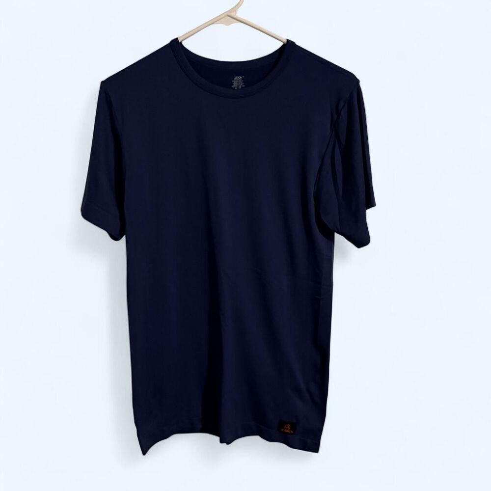 Jockey T-Shirt Men XL Navy Blue Active Performance Lightweight Knit Top